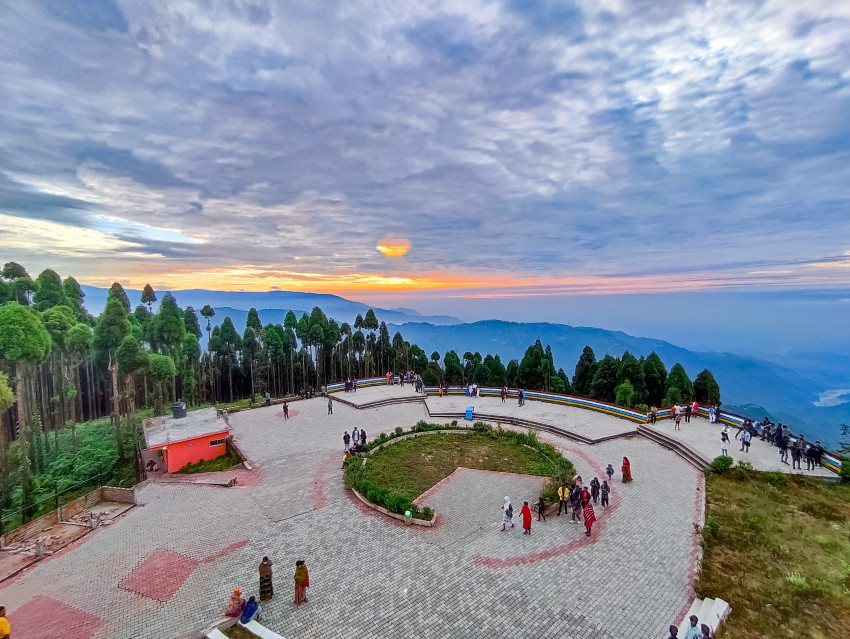 Sunrise at Shree Antu